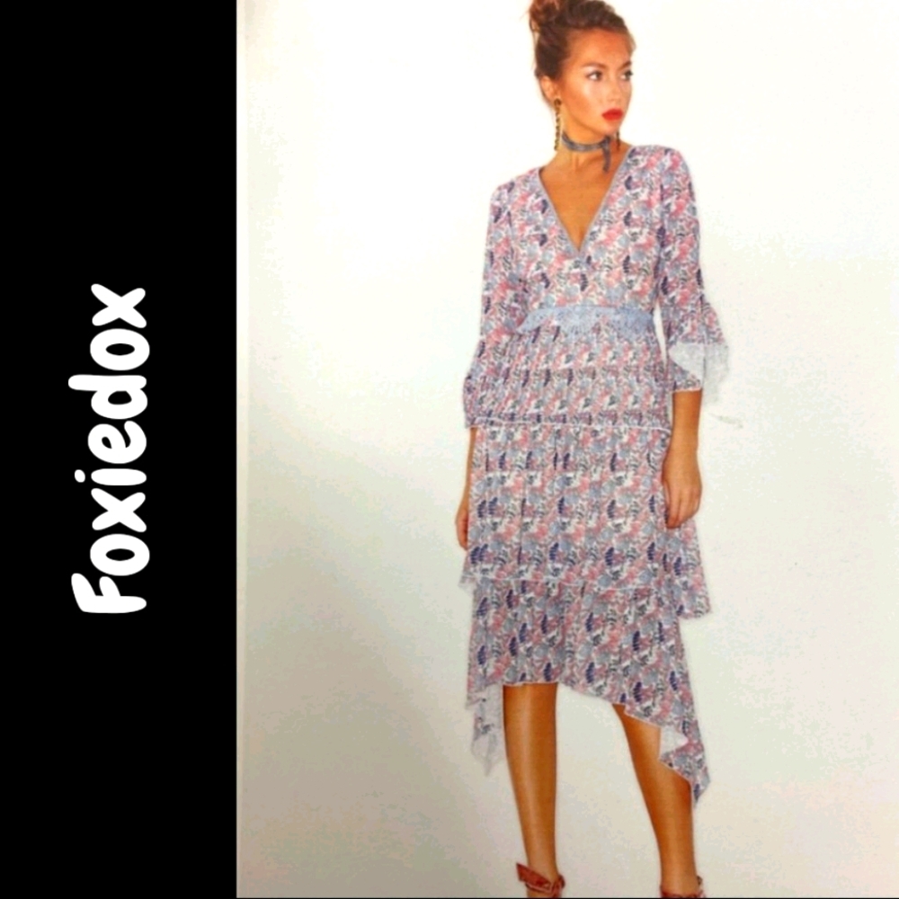 Foxiedox Franklin long sleeve nwt dress
